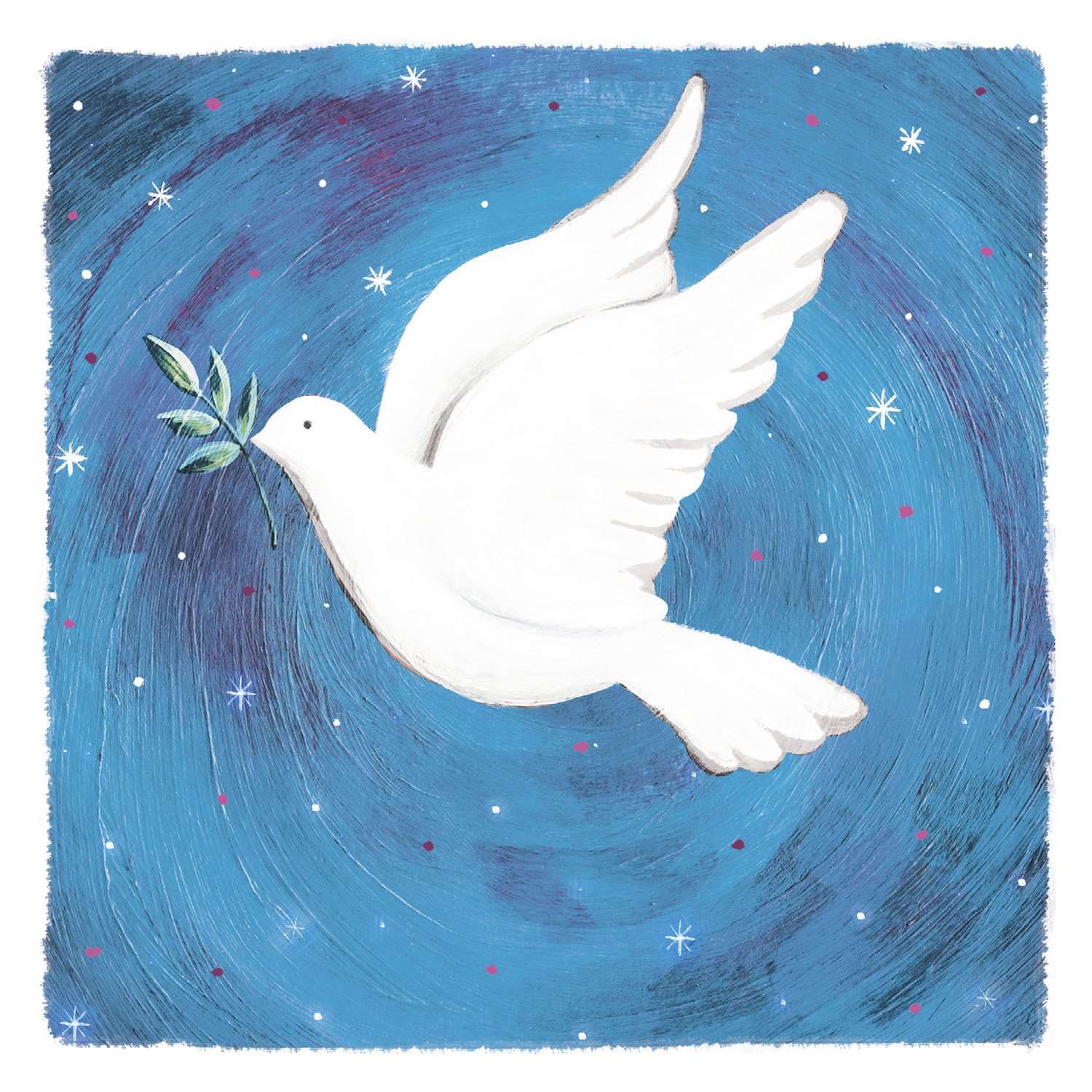 How To Make A Peace Dove